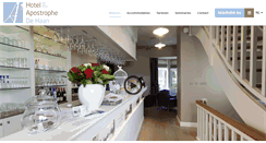 Desktop Screenshot of hotelapostrophe.be